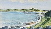 CHAINE MOMORIAL TOWER, LARNE by F. McKillop at Ross's Online Art Auctions