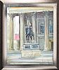 STATUE OF THE DUKE OF WELLINGTON WITH A ROAD CONE , GLASGOW SCHOOL OF ART by Vittorio Cirefice at Ross's Online Art Auctions