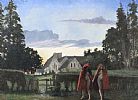 SELBORNE CHURCH YARD by James Horton RCA at Ross's Online Art Auctions
