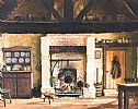 IRISH COTTAGE INTERIOR by Gerald Walby at Ross's Online Art Auctions
