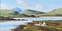 GWEEBARRA ESTUARY by Denis Thornton at Ross's Online Art Auctions