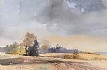 THE PLOUGHED FIELD by William McKibbin at Ross's Online Art Auctions