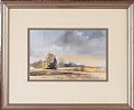 THE PLOUGHED FIELD by William McKibbin at Ross's Online Art Auctions