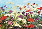 SUMMER FLOWERS II by Evelina Vine at Ross's Online Art Auctions