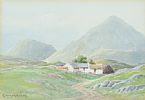 MOUNT ERRIGAL, DONEGAL by George W.  Morrison at Ross's Online Art Auctions