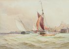 OUT SAILING by Joseph William Carey RUA at Ross's Online Art Auctions