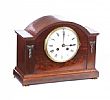 EDWARDIAN MAHOGANY MANTLE CLOCK at Ross's Online Art Auctions