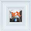 ORANGE FLOWERS IN A VASE by Colin Flack at Ross's Online Art Auctions
