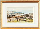 SEA AND ROCKS, DONEGAL by Frank McKelvey RHA RUA at Ross's Online Art Auctions