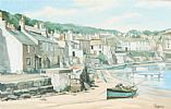 NEWLYN HARBOUR by Geoffrey Huband at Ross's Online Art Auctions