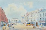 CASTLE PLACE BELFAST IN 1840 by Joseph William  Carey RUA at Ross's Online Art Auctions