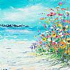 COASTAL WILD FLOWERS by Evelina Vine at Ross's Online Art Auctions