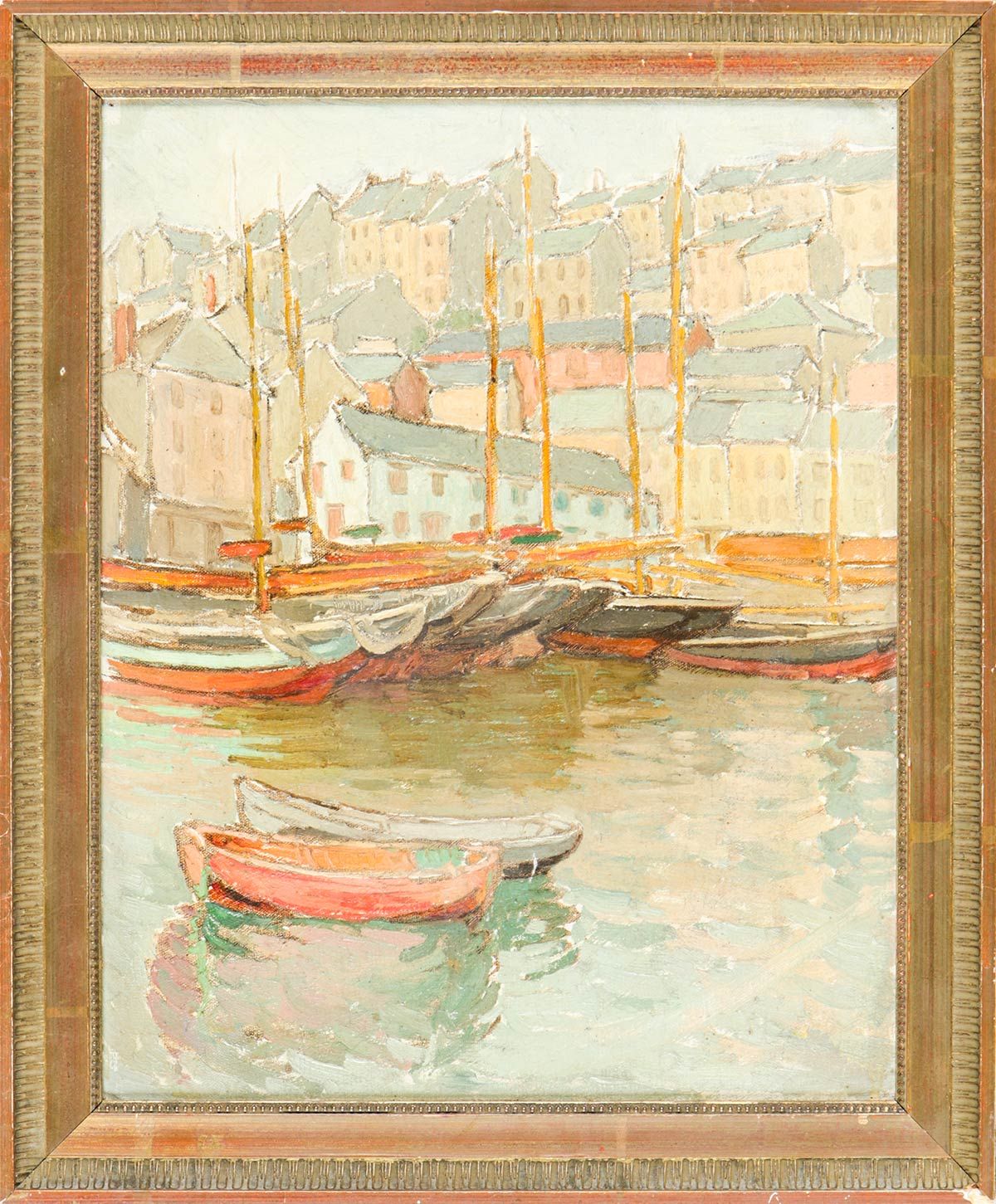 HARBOUR, FRANCE by Georgina Moutray Kyle RUA at Ross's Online Art Auctions