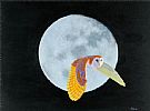 THE OWL AND MOON by John Fairfield at Ross's Online Art Auctions
