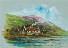 IRISH THATCHED COTTAGE by L. Tomkins at Ross's Online Art Auctions