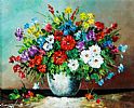 A FLORAL BOUQUET by Andy Saunders at Ross's Online Art Auctions