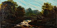 RIVER AND TREES by Holland at Ross's Online Art Auctions
