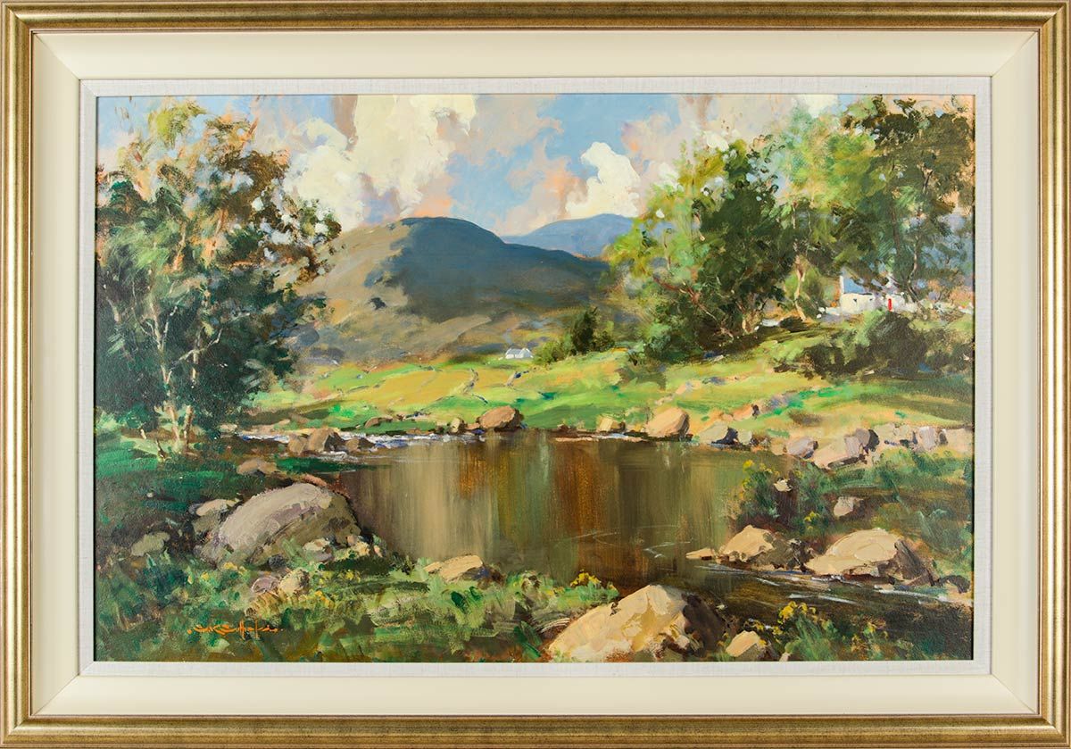 RIVER IN THE GLENS by George K. Gillespie at Ross's Online Art Auctions
