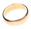 18CT ROSE GOLD BAND at Ross's Online Art Auctions