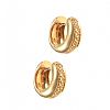 18CT GOLD YELLOW SAPPHIRE HOOP EARRINGS at Ross's Online Art Auctions