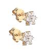10CT GOLD DIAMOND EARRINGS at Ross's Online Art Auctions
