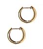 9CT GOLD HOOP EARRINGS at Ross's Online Art Auctions