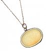 JADE PENDANT & 9CT GOLD CHAIN at Ross's Online Art Auctions