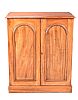 VICTORIAN MAHOGANY TWO DOOR SIDE CABINET at Ross's Online Art Auctions