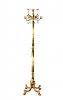 ONYX & BRASS COAT STAND at Ross's Online Art Auctions