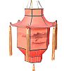 CHINESE HARDWOOD STANDARD LAMP at Ross's Online Art Auctions
