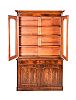 VICTORIAN MAHOGANY TWO DOORS BOOKCASE at Ross's Online Art Auctions