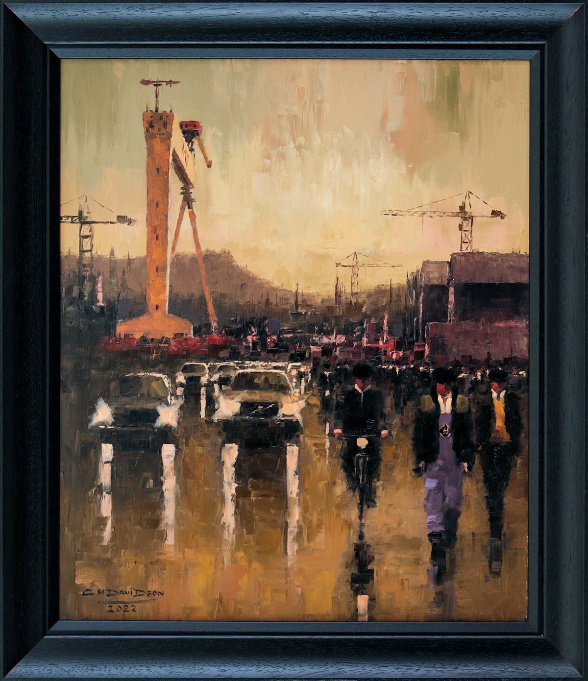 EAST YARD EXODUS by Colin H. Davidson at Ross's Online Art Auctions