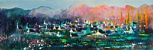 ROOFTOPS by George Callaghan at Ross's Online Art Auctions