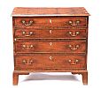GEORGIAN MAHOGANY BACHELOR'S CHEST at Ross's Online Art Auctions