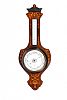 ART NOUVEAU INLAID ROSEWOOD BAROMETER at Ross's Online Art Auctions