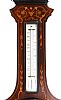 ART NOUVEAU INLAID ROSEWOOD BAROMETER at Ross's Online Art Auctions