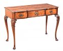 WALNUT CONSOLE TABLE at Ross's Online Art Auctions