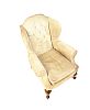 FINE GEORGIAN STYLE WINGBACK ARMCHAIR at Ross's Online Art Auctions
