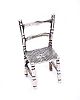 THREE MINIATURE SILVER CHAIRS at Ross's Online Art Auctions