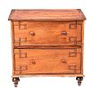 GEORGIAN MAHOGANY CHEST at Ross's Online Art Auctions