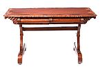 WILLIAM IV MAHOGANY LIBRARY TABLE at Ross's Online Art Auctions