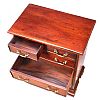 PAIR OF GEORGIAN STYLE MAHOGANY BACHELOR'S CHESTS at Ross's Online Art Auctions