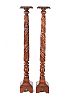 PAIR OF MAHOGANY PLANT TORCHERES at Ross's Online Art Auctions
