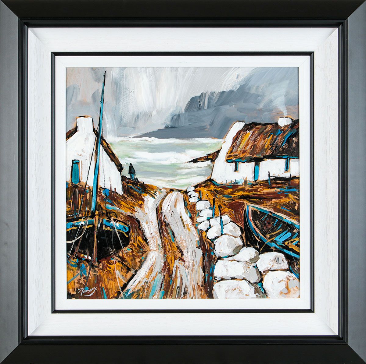 BEFORE THE WILD ATLANTIC by J.P. Rooney at Ross's Online Art Auctions