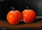TWO APPLES by Kevin Meehan at Ross's Online Art Auctions