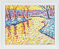 SUNSET ON A SNOW COVERED DAY by Paul Stephens at Ross's Online Art Auctions