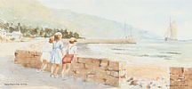 ROSTREVOR QUAY by Hamilton Sloan at Ross's Online Art Auctions