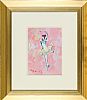 BALLET DANCER by Marie Carroll at Ross's Online Art Auctions
