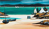 PRIVATE WHITE SHORE by J.P. Rooney at Ross's Online Art Auctions