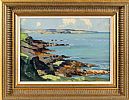 COUNTY ANTRIM COAST by Maurice Canning Wilks ARHA RUA at Ross's Online Art Auctions